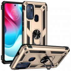 כיסוי עבור Motorola Moto G60S כיסוי צבעוני - בצבע זהב