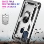 כיסוי עבור Motorola Moto G60S כיסוי צבעוני - בצבע כסף