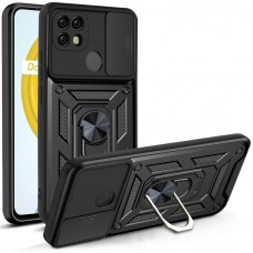 כיסוי עבור Realme C11 (2021) כיסוי צבעוני - בצבע שחור