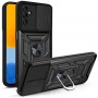 כיסוי עבור Samsung Galaxy M52 5G כיסוי צבעוני - בצבע שחור