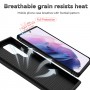 כיסוי עבור Samsung Galaxy S22 Ultra 5G כיסוי צבעוני - בצבע שחור