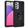 כיסוי עבור Samsung Galaxy A33 5G כיסוי צבעוני - בצבע שחור