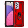 כיסוי עבור Samsung Galaxy A33 5G כיסוי צבעוני - בצבע אדום