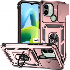 כיסוי עבור Xiaomi Redmi A1+ כיסוי צבעוני - בצבע ורוד זהב