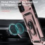 כיסוי עבור Apple iPhone 15 Plus כיסוי צבעוני - בצבע ורוד זהב