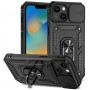 כיסוי עבור Apple iPhone 15 כיסוי צבעוני - בצבע שחור