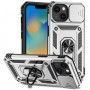 כיסוי עבור Apple iPhone 15 כיסוי צבעוני - בצבע כסף