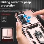 כיסוי עבור Oppo A57 כיסוי צבעוני - בצבע ורוד זהב