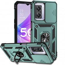 כיסוי עבור Oppo A57 כיסוי צבעוני - בצבע ירוק כהה