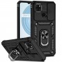 כיסוי עבור Realme C25Y כיסוי צבעוני - בצבע שחור
