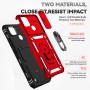 כיסוי עבור Realme C25Y כיסוי צבעוני - בצבע אדום