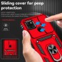כיסוי עבור Realme C25Y כיסוי צבעוני - בצבע אדום