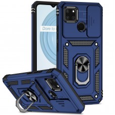 כיסוי עבור Realme C25Y כיסוי צבעוני - בצבע כחול