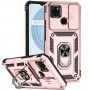 כיסוי עבור Realme C25Y כיסוי צבעוני - בצבע ורוד זהב