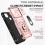 כיסוי עבור Realme C25Y כיסוי צבעוני - בצבע ורוד זהב