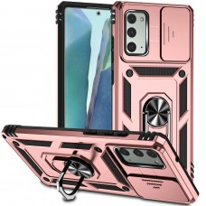 כיסוי עבור Samsung Galaxy Note20 כיסוי צבעוני - בצבע ורוד זהב