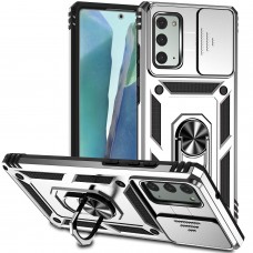 כיסוי עבור Samsung Galaxy Note20 כיסוי צבעוני - בצבע כסף