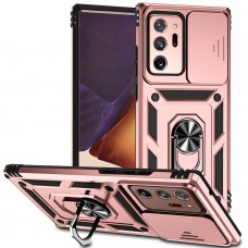 כיסוי עבור Samsung Galaxy Note20 Ultra כיסוי צבעוני - בצבע ורוד זהב