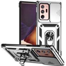 כיסוי עבור Samsung Galaxy Note20 Ultra כיסוי צבעוני - בצבע כסף