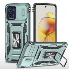 כיסוי עבור Motorola Moto G73 כיסוי צבעוני - בצבע ירוק אלפיני