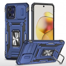 כיסוי עבור Motorola Moto G73 כיסוי צבעוני - בצבע כחול כהה