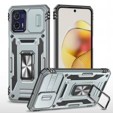 כיסוי עבור Motorola Moto G73 כיסוי צבעוני - בצבע אפור
