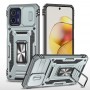 כיסוי עבור Motorola Moto G73 כיסוי צבעוני - בצבע אפור