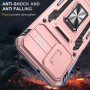 כיסוי עבור Motorola Moto G73 כיסוי צבעוני - בצבע ורוד זהב