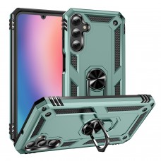 כיסוי עבור Samsung Galaxy A25 כיסוי צבעוני - בצבע ירוק כהה