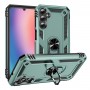 כיסוי עבור Samsung Galaxy A25 כיסוי צבעוני - בצבע ירוק כהה