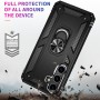 כיסוי עבור Samsung Galaxy S24 כיסוי צבעוני - בצבע שחור