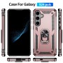 כיסוי עבור Samsung Galaxy S24 כיסוי צבעוני - בצבע ורוד זהב