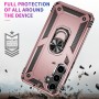 כיסוי עבור Samsung Galaxy S24 כיסוי צבעוני - בצבע ורוד זהב