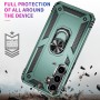 כיסוי עבור Samsung Galaxy S24 כיסוי צבעוני - בצבע ירוק כהה