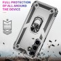 כיסוי עבור Samsung Galaxy S24 כיסוי צבעוני - בצבע כסף