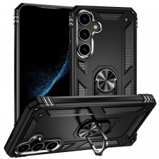 כיסוי עבור Samsung Galaxy S24+ כיסוי צבעוני - בצבע שחור