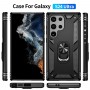 כיסוי עבור Samsung Galaxy S24 Ultra כיסוי צבעוני - בצבע שחור