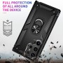 כיסוי עבור Samsung Galaxy S24 Ultra כיסוי צבעוני - בצבע שחור