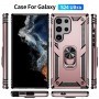 כיסוי עבור Samsung Galaxy S24 Ultra כיסוי צבעוני - בצבע ורוד זהב