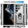 כיסוי עבור Samsung Galaxy S24 Ultra כיסוי צבעוני - בצבע כסף