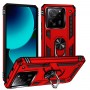 כיסוי עבור Xiaomi 13T Pro כיסוי צבעוני - בצבע אדום
