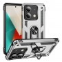 כיסוי עבור Xiaomi Redmi Note 13 4G כיסוי צבעוני - בצבע כסף