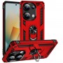כיסוי עבור Xiaomi Redmi Note 13 Pro 4G כיסוי צבעוני - בצבע אדום