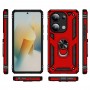 כיסוי עבור Xiaomi Redmi Note 13 Pro 4G כיסוי צבעוני - בצבע אדום