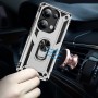 כיסוי עבור Xiaomi Redmi Note 13 Pro 4G כיסוי צבעוני - בצבע כסף