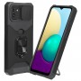 כיסוי עבור Samsung Galaxy A03 כיסוי צבעוני - בצבע שחור