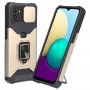 כיסוי עבור Samsung Galaxy A03 כיסוי צבעוני - בצבע זהב