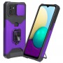 כיסוי עבור Samsung Galaxy A03 כיסוי צבעוני - בצבע סגול