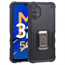 כיסוי עבור Samsung Galaxy M32 5G כיסוי צבעוני - בצבע שחור