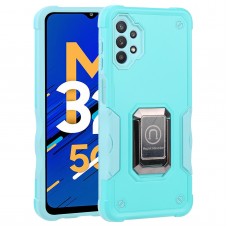 כיסוי עבור Samsung Galaxy M32 5G כיסוי צבעוני - בצבע ירוק מנטה